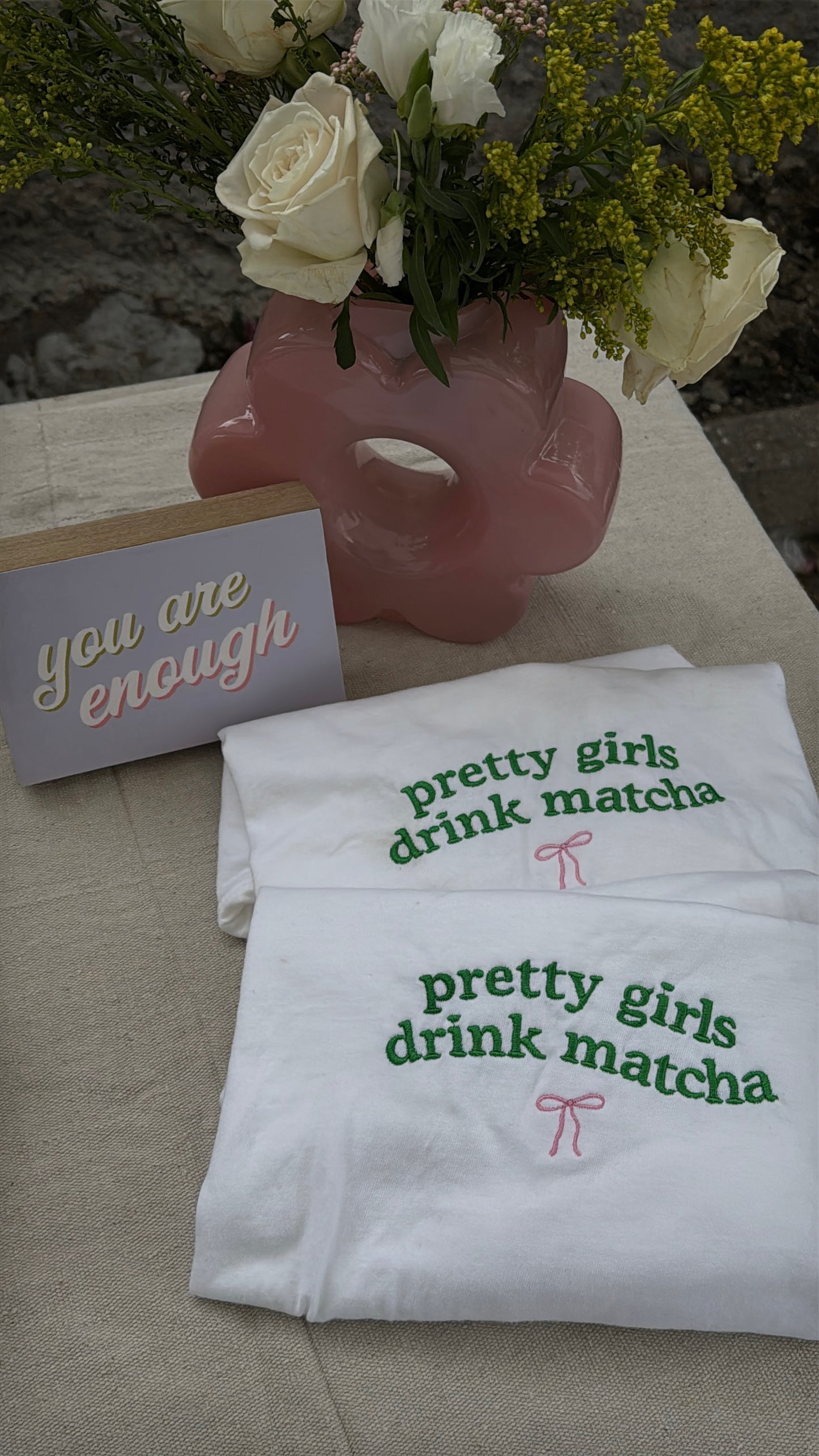 Pretty girls love matcha t shirt