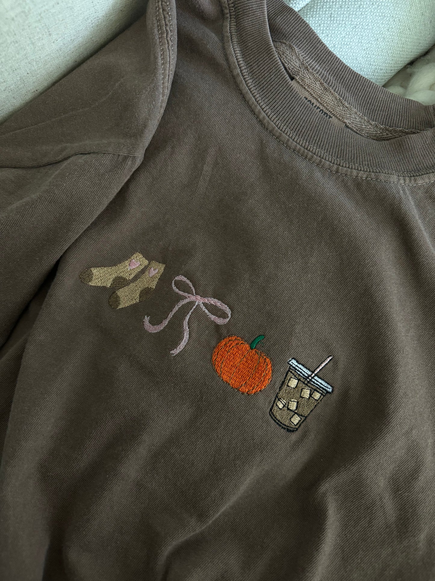 Fall girly tee