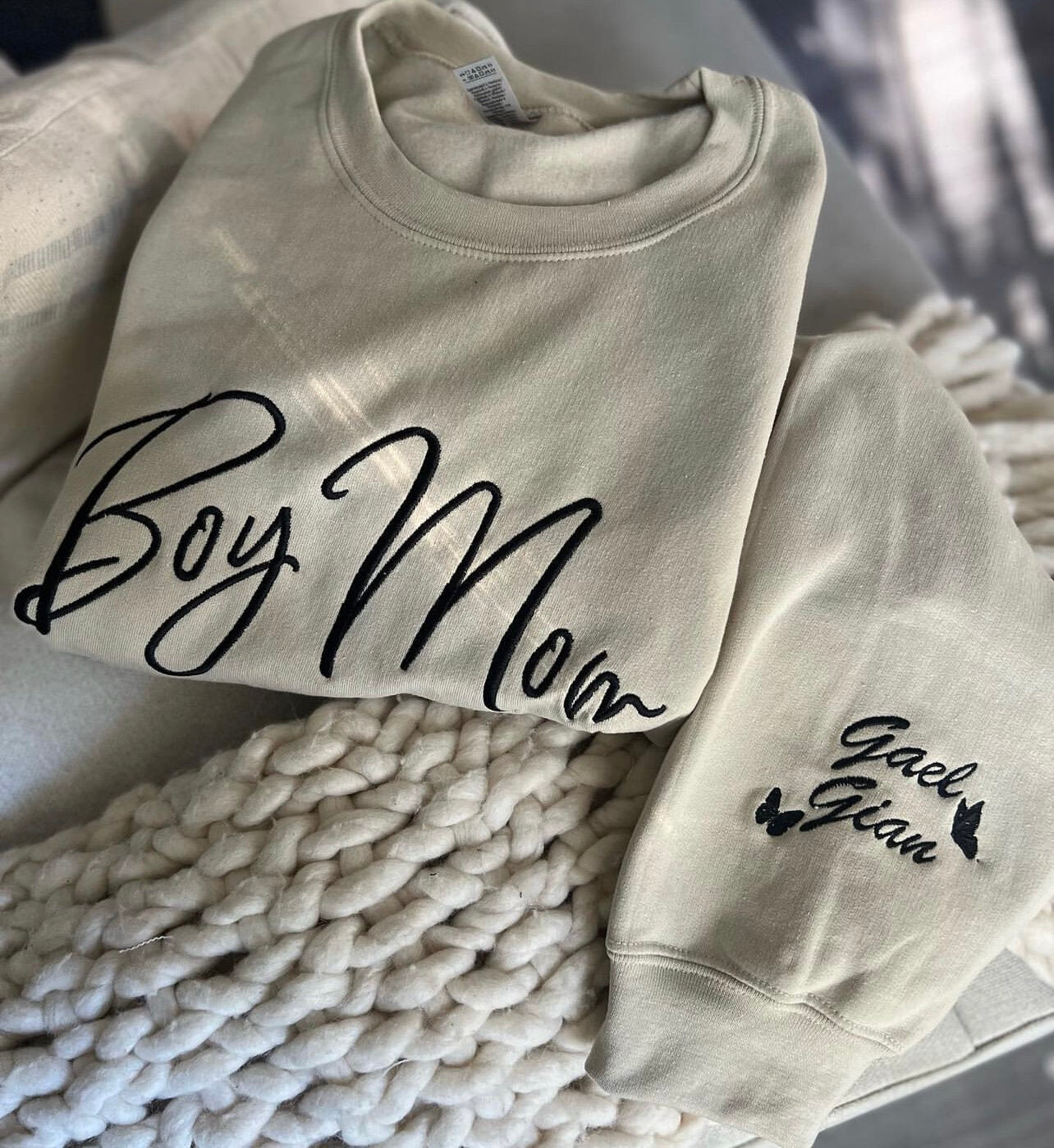 Custom Boy Mom Crew